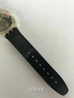 Rare Vintage SWATCH CHRONO'Fumo Di Londra' SCH 105 1994 Watch Box & Cert