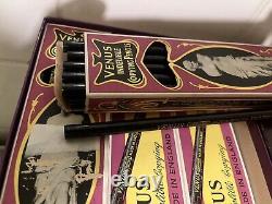 Rare Vintage Venus Pencils In Retail Box With 5 Boxes New Old Stock 168 Hard