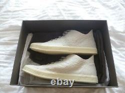 Rick Owens Mastodon Hi sneaks. Very rare Crinkle trainers. New boxed. Size 9.43