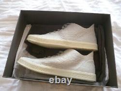 Rick Owens Mastodon Hi sneaks. Very rare Crinkle trainers. New boxed. Size 9.43