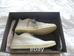 Rick Owens Mastodon Hi sneaks. Very rare Crinkle trainers. New boxed. Size 9.43