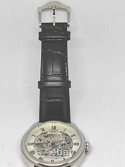 Rotary GS02940/06 RARE Skeleton Dial Mechanical Black Leather Strap NEW BOXED