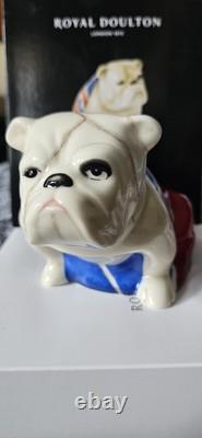 Royal Doulton 007 Spectre Jack The Bulldog James Bond Brand New Rare Gift Boxed