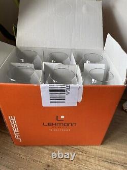 Ruinart Champagne Lehmann Cristallin Premium 23 CL Flutes Rare X 6 New & Boxed