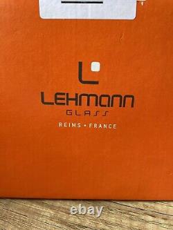 Ruinart Champagne Lehmann Cristallin Premium 23 CL Flutes Rare X 6 New & Boxed