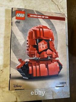 SDCC 2019 Lego Star Wars Sith Trooper Bust 77901 Unnumbered SAMPLE Ultra Rare