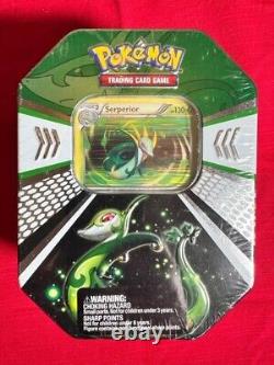 SEALED POKEMON Evolved Battle Action Tin Serperior NEWithSEALED Ultra Rare