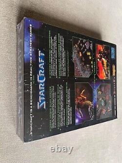 STARCRAFT PC CD BIG BOX Blizzard Entertainment NEW & SEALED EXTREMELY RARE