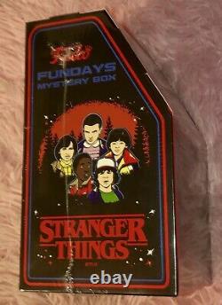 STRANGER THINGS Mystery FREDDY Arcade Box SDCC Funko Fundays 2018 RARE! 450 Made