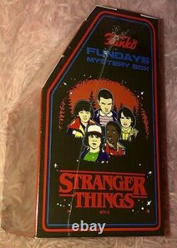 STRANGER THINGS Mystery FREDDY Arcade Box SDCC Funko Fundays 2018 RARE! 450 Made