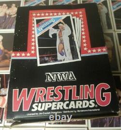 SUPER RARE! 1988 Wonderama NWA/WCW Wrestling Cards Wax Box 48 Packs