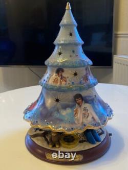 SUPER RARE Elvis'Blue Christmas' Tree Ornament AS NEW BOXED & NUMBERED