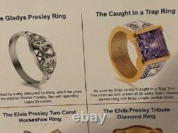 SUPER RARE Elvis Ring Set Collection by Westminster BOXED AS NEW