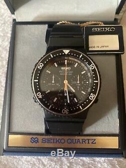 Seiko Vintage Watch 7a38-7080 Nos Rare Box Sport 100 1984 80s