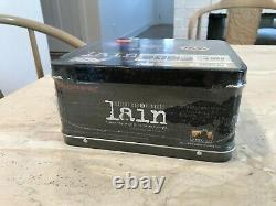 Serial Experiments Lain DVDs Lunch Box Full Set with Bonus Boa Duvet CD Super Rare