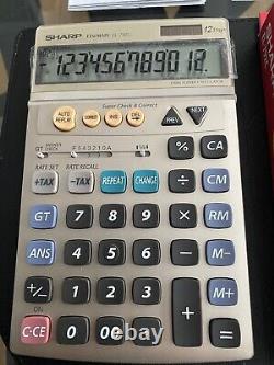 Sharp EL-792C Calculator Brand New Boxed Ultra RARE