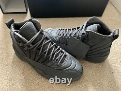 Size UK 8 Jordan 12 Retro x PSNY Dark Grey 2015 (RARE)