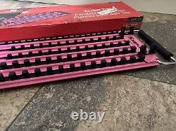 Snap On 20 Rare PINK Combination Drive Size A Socket Tray New Boxed