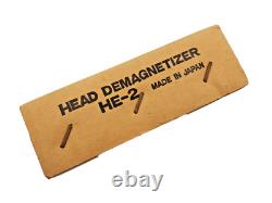 Sony Head Demagnetizer HE-2 240V Made in Japan Vintage Collectible Boxed Rare