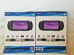 Sony Playstation Portable PSP 3000 4 Units FACTORY SEALED in FACTORY BOX RARE