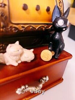 Studio Ghibli Kiki's Delivery Service Jiji's Shop Music Box Rare Collector's