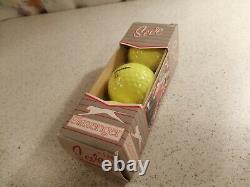 Super Vintage & Rare SEVE BALLESTEROS Slazenger Green Golf Balls NewithBoxed