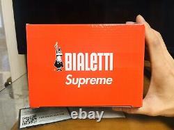 Supreme Bialetti Moka Express Coffee Maker SS19 BOX LOGO. Rare. VHTF. A+Seller