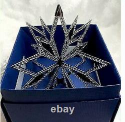 Swarovski Christmas Star TREE TOPPER ORNAMENT NEW in box Rare & Stunning