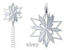 Swarovski Christmas Star TREE TOPPER ORNAMENT NEW in box Rare & Stunning