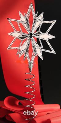 Swarovski Christmas Star TREE TOPPER ORNAMENT NEW in box Rare & Stunning