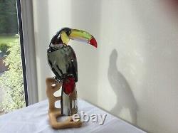 Swarovski Crystal Paradise Birds Rare Toucan Black Diamond 850600 New B. N. I. B