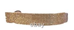 Swarovski Headband Genuine Rare Gold Crystal New Boxed Small Booklet Included