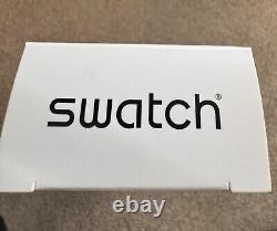 Swatch x Peanuts SO29Z107 First Base Baseball Watch Rare Brand New Boxed Unworn