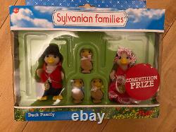 Sylvanian Families Flair UK Waddlington Duck Family NEW BOXED RARE