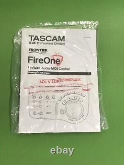Tascam Fireone, Firewire Audio / MIDI Control Interface New / Boxed Rare