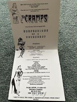 The Cramps Confessions of a Psychocat Rare Box Set Numbered Mint