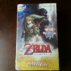 The Legend of Zelda 2007 Twilight Princess Booster Card Pack Box- Enterplay RARE