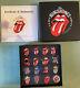 The Rolling5t0nes Fifty Years The Rolling Stones Pins Box Numbered Rare Watts