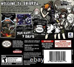 The World Ends With You Nintendo DS DSi Enix Japanese Action RPG RARE NEW