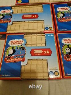 Thomas The Tank Wooden Railway! Clickity-Clack Track New in box track! Rare