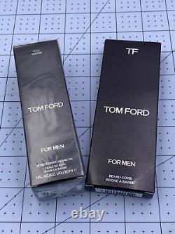 Tom Ford For Men Oud Wood Beard Oil 30ml & Rare Beard Comb, New Boxed & Sealed