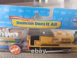 Tomy thomas trackmaster hit toy duncan does it all brand new boxed rare 2007