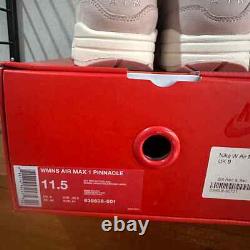 UK 9 Nike Air Max 1 PINNACLE Silt Red / Sail RARE 2017 NEW, BOXED 839608-601
