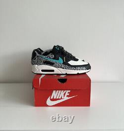 UK Size 8.5- Air Max 90 Atmos Custom Painted VERY RARE Collectors Piece 1 of 1