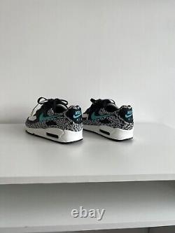UK Size 8.5- Air Max 90 Atmos Custom Painted VERY RARE Collectors Piece 1 of 1