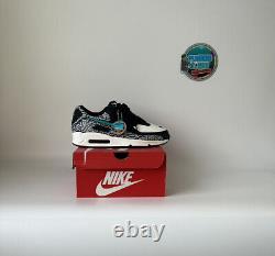UK Size 8 Air Max 90 Atmos Custom Painted VERY RARE with A TINY DEFECT