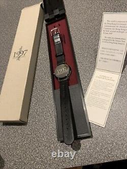 Ultra Rare 1997 Hong Kong Handover Ceremony Mens Watch Brand New Boxed And Paper