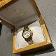 Ultra Rare Claude Valentini Milenium Edition 18k Gp Swiss Ladies Watch New Boxed