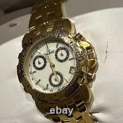 Ultra Rare Claude Valentini Milenium Edition 18K GP Swiss Ladies Watch New Boxed