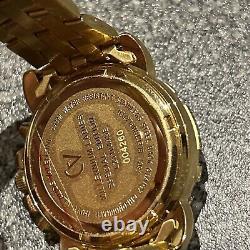 Ultra Rare Claude Valentini Milenium Edition 18K GP Swiss Ladies Watch New Boxed